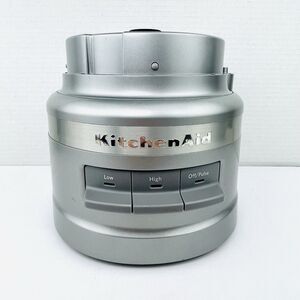 KitchenAid Food Processor E105402 3 Speed BASE ONLY Silver/Gray TESTED - WORKS!